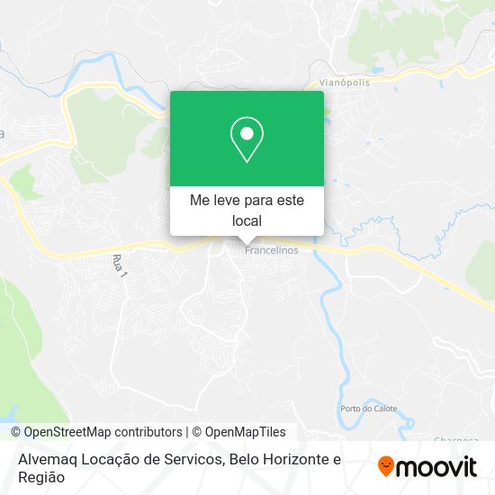 Alvemaq Locação de Servicos mapa
