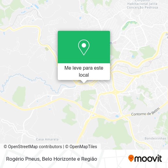Rogério Pneus mapa