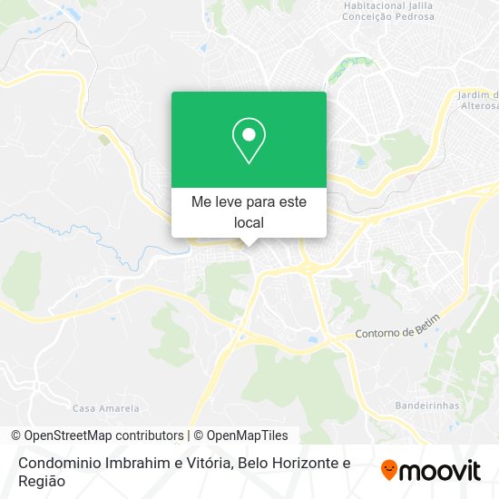 Condominio Imbrahim e Vitória mapa