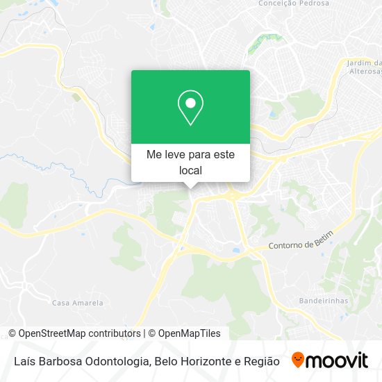 Laís Barbosa Odontologia mapa