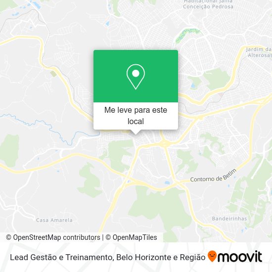 Lead Gestão e Treinamento mapa
