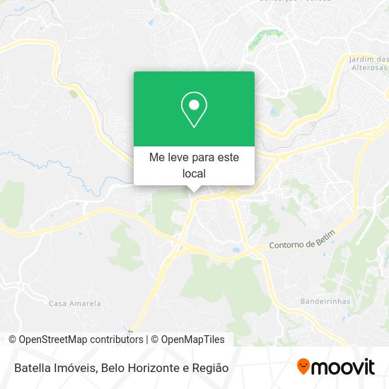 Batella Imóveis mapa