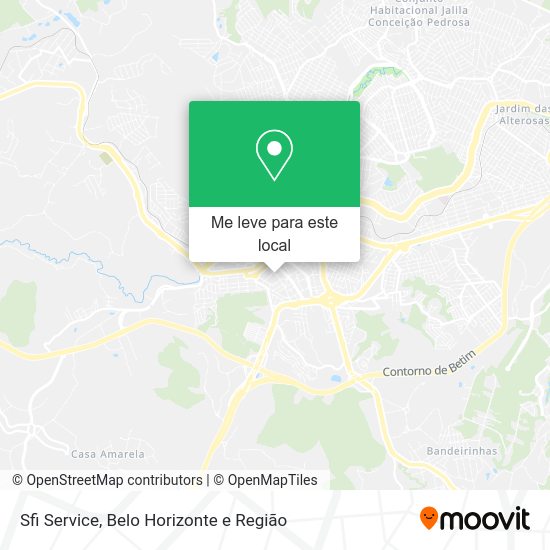 Sfi Service mapa