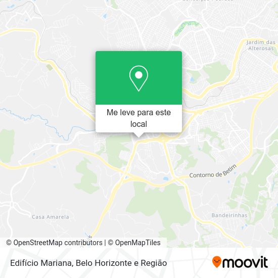 Edifício Mariana mapa