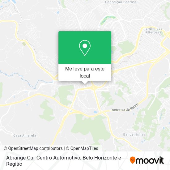 Abrange Car Centro Automotivo mapa