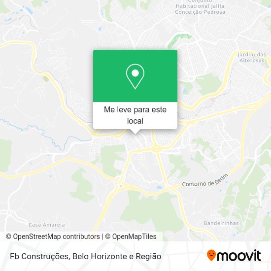 Fb Construções mapa