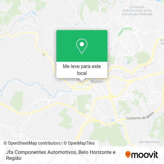 Jfa Componentes Automotivos mapa