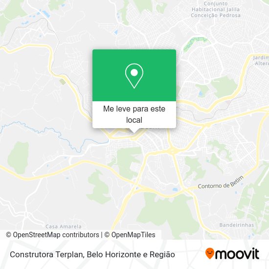 Construtora Terplan mapa