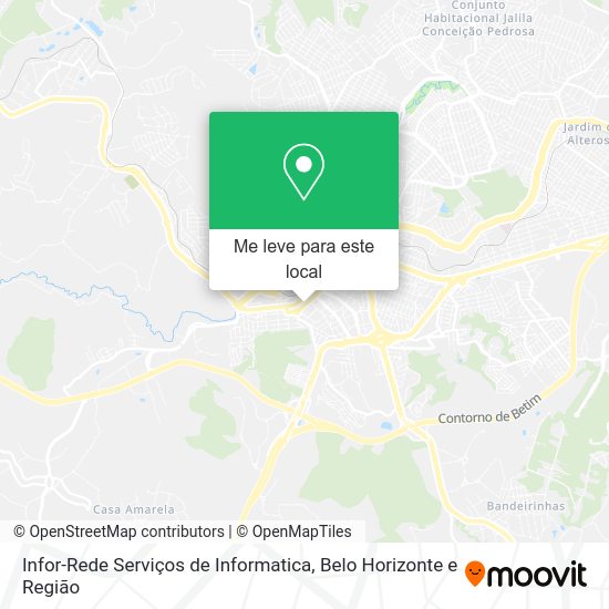 Infor-Rede Serviços de Informatica mapa