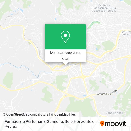 Farmácia e Perfumaria Guiarone mapa