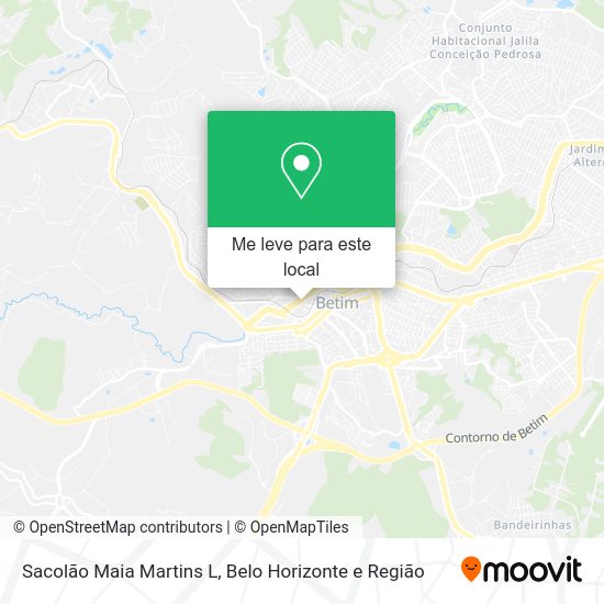 Sacolão Maia Martins L mapa