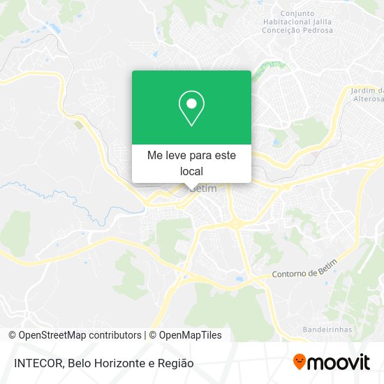 INTECOR mapa