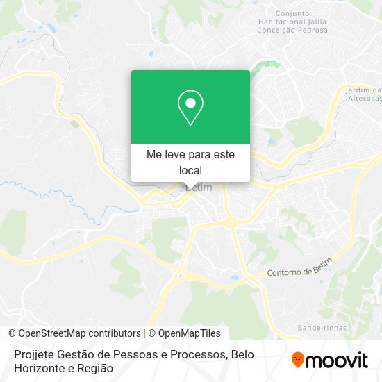 Projjete Gestão de Pessoas e Processos mapa