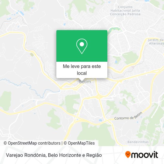 Varejao Rondônia mapa