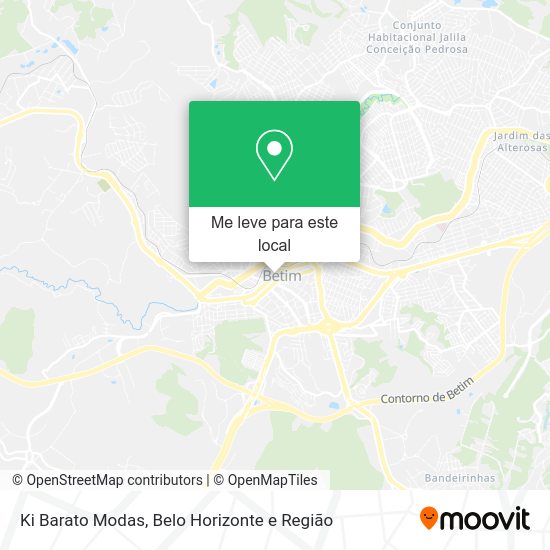 Ki Barato Modas mapa