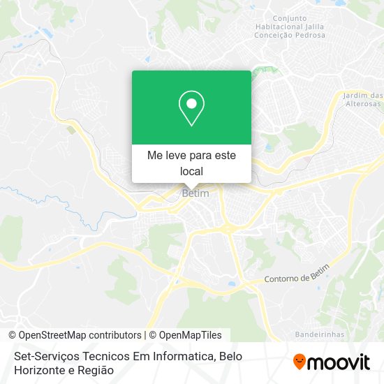 Set-Serviços Tecnicos Em Informatica mapa