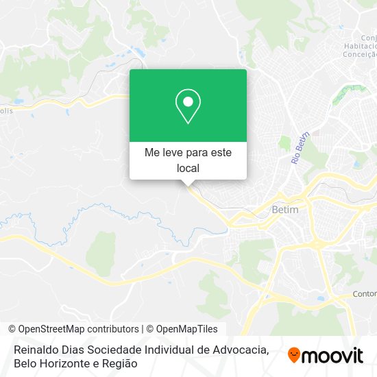 Reinaldo Dias Sociedade Individual de Advocacia mapa