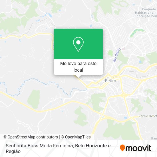 Senhorita Boss Moda Feminina mapa