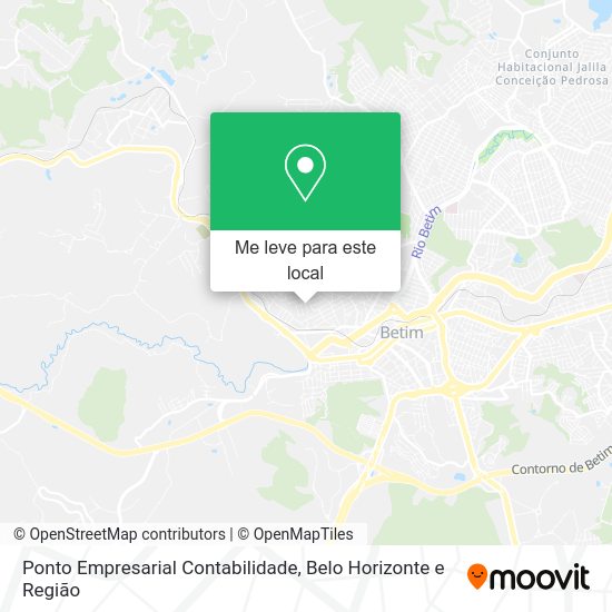 Ponto Empresarial Contabilidade mapa