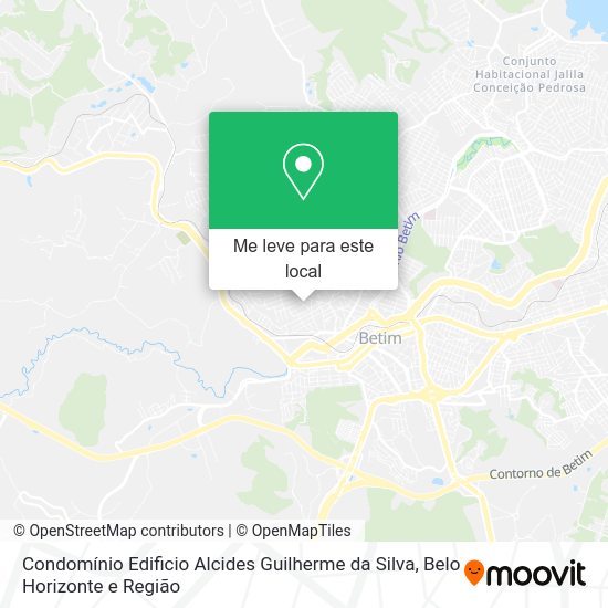Condomínio Edificio Alcides Guilherme da Silva mapa