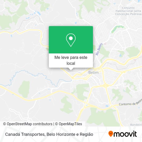 Canadá Transportes mapa