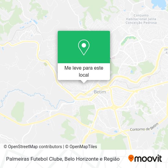 Palmeiras Futebol Clube mapa