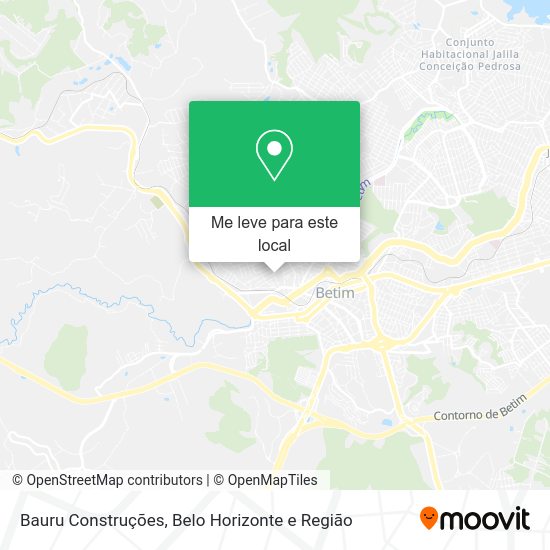 Bauru Construções mapa