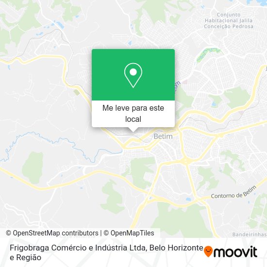 Frigobraga Comércio e Indústria Ltda mapa