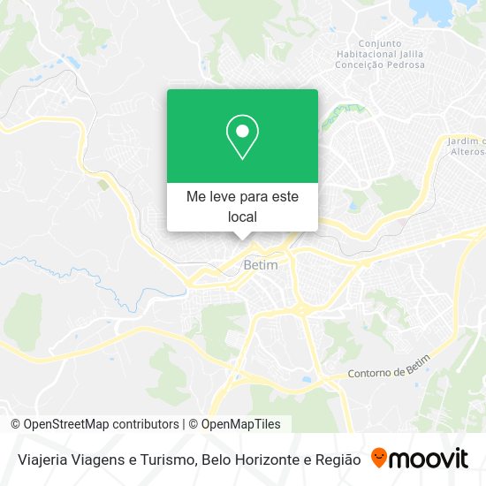 Viajeria Viagens e Turismo mapa