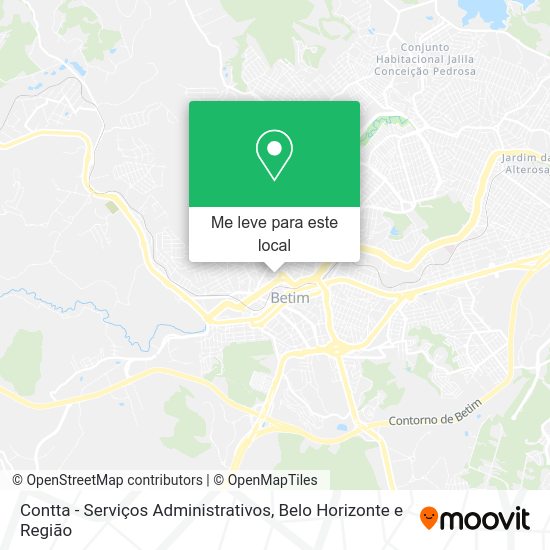 Contta - Serviços Administrativos mapa