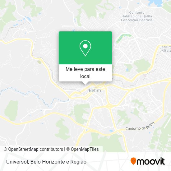 Universol mapa