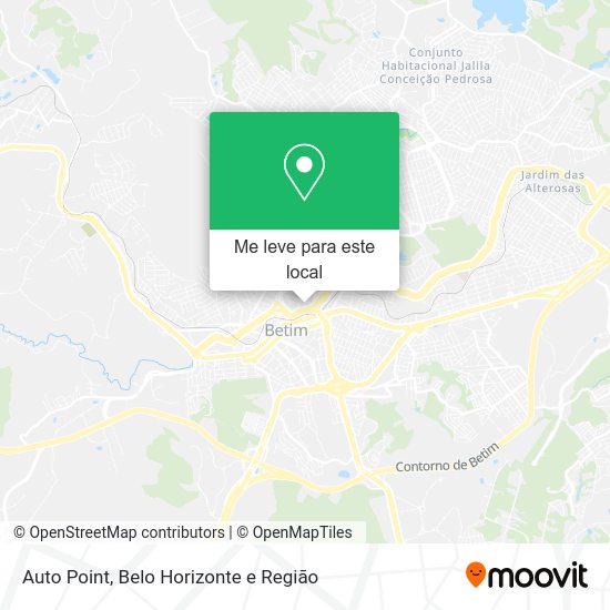Auto Point mapa