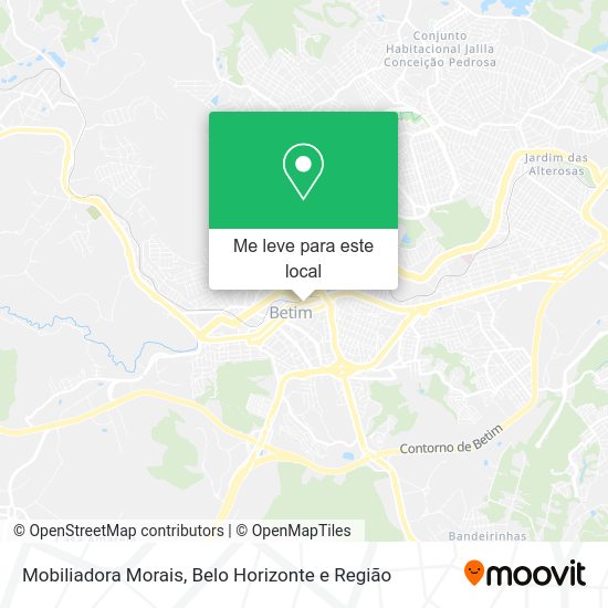 Mobiliadora Morais mapa