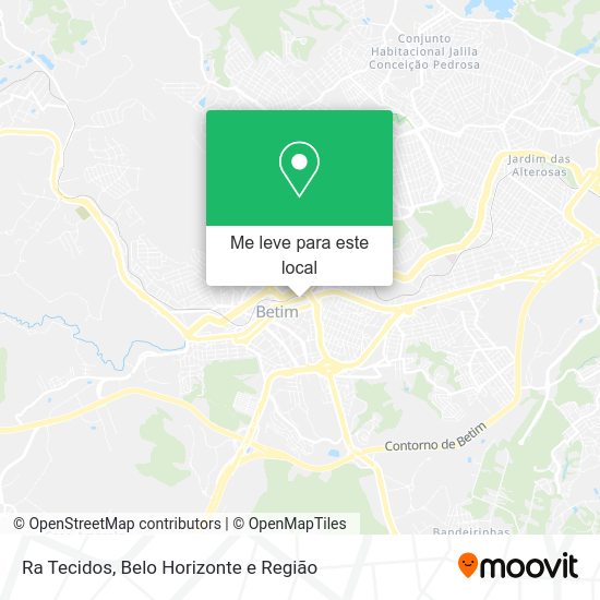 Ra Tecidos mapa