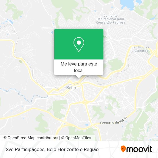 Svs Participações mapa