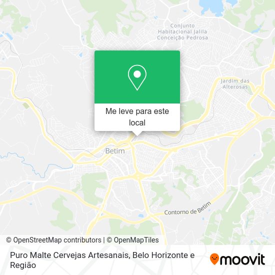 Puro Malte Cervejas Artesanais mapa