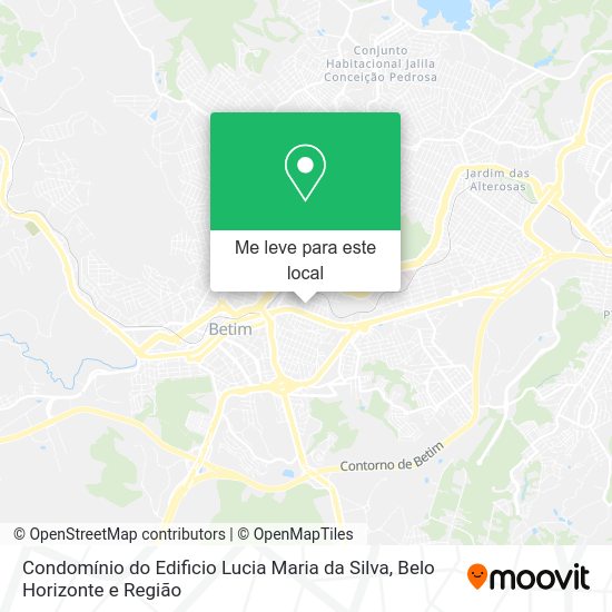 Condomínio do Edificio Lucia Maria da Silva mapa