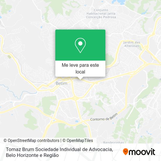 Tomaz Brum Sociedade Individual de Advocacia mapa