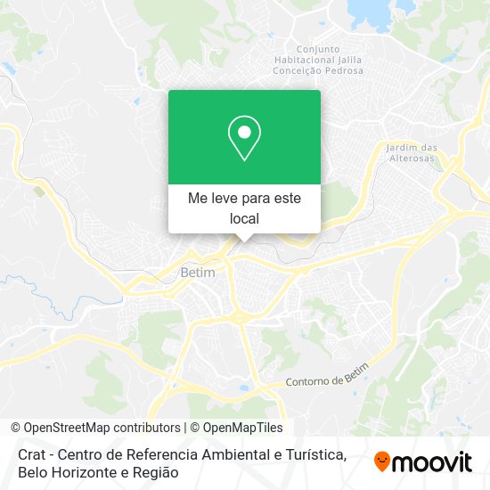 Crat - Centro de Referencia Ambiental e Turística mapa