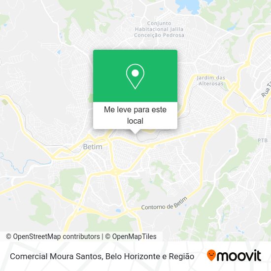 Comercial Moura Santos mapa