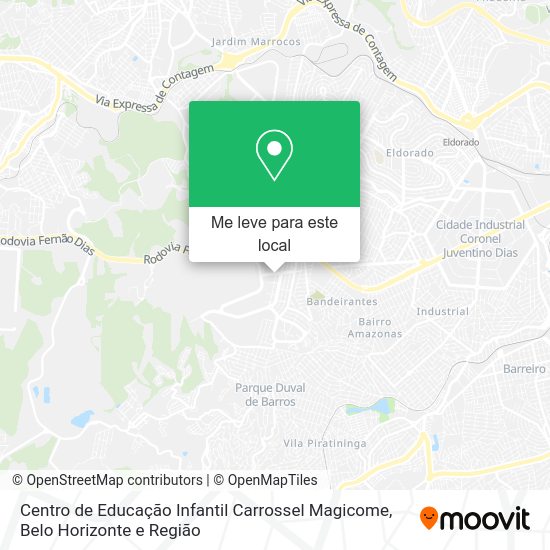 Centro de Educação Infantil Carrossel Magicome mapa