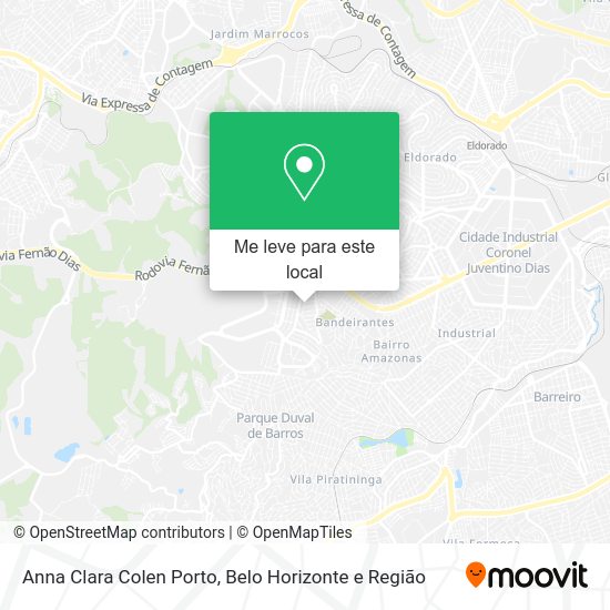 Anna Clara Colen Porto mapa