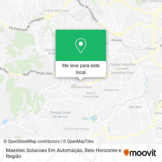 Maestec Solucoes Em Automação mapa