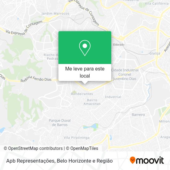 Apb Representações mapa