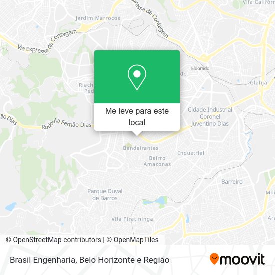 Brasil Engenharia mapa