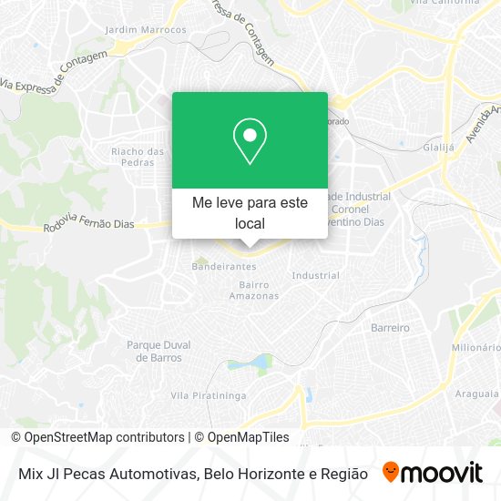 Mix Jl Pecas Automotivas mapa