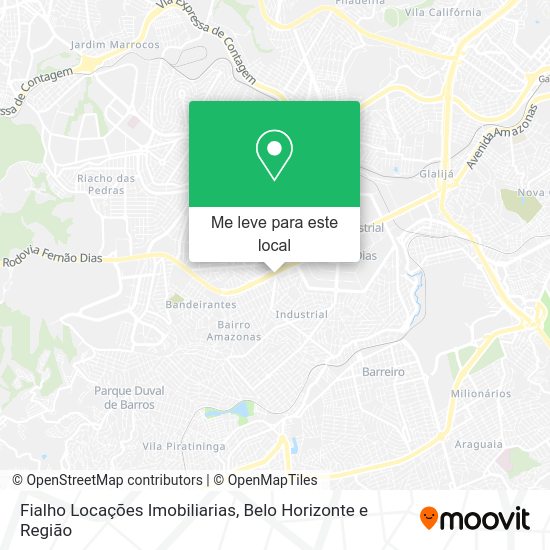 Fialho Locações Imobiliarias mapa