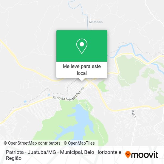 Patriota - Juatuba / MG - Municipal mapa