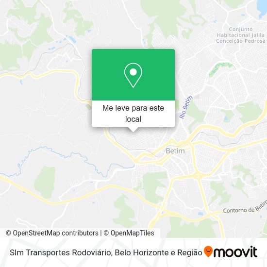 Slm Transportes Rodoviário mapa