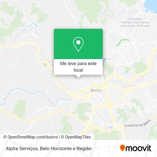 Alpha Serviços mapa